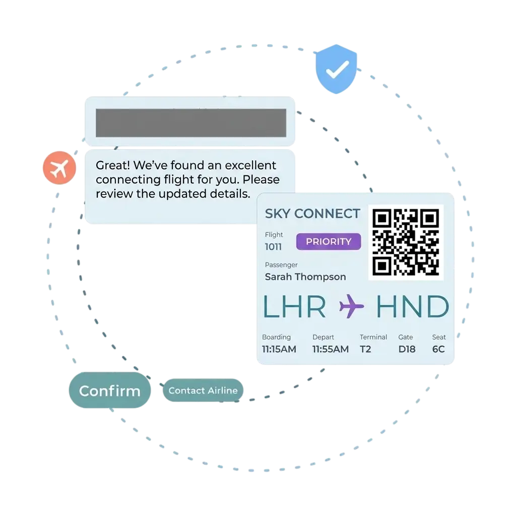 RCS messaging example