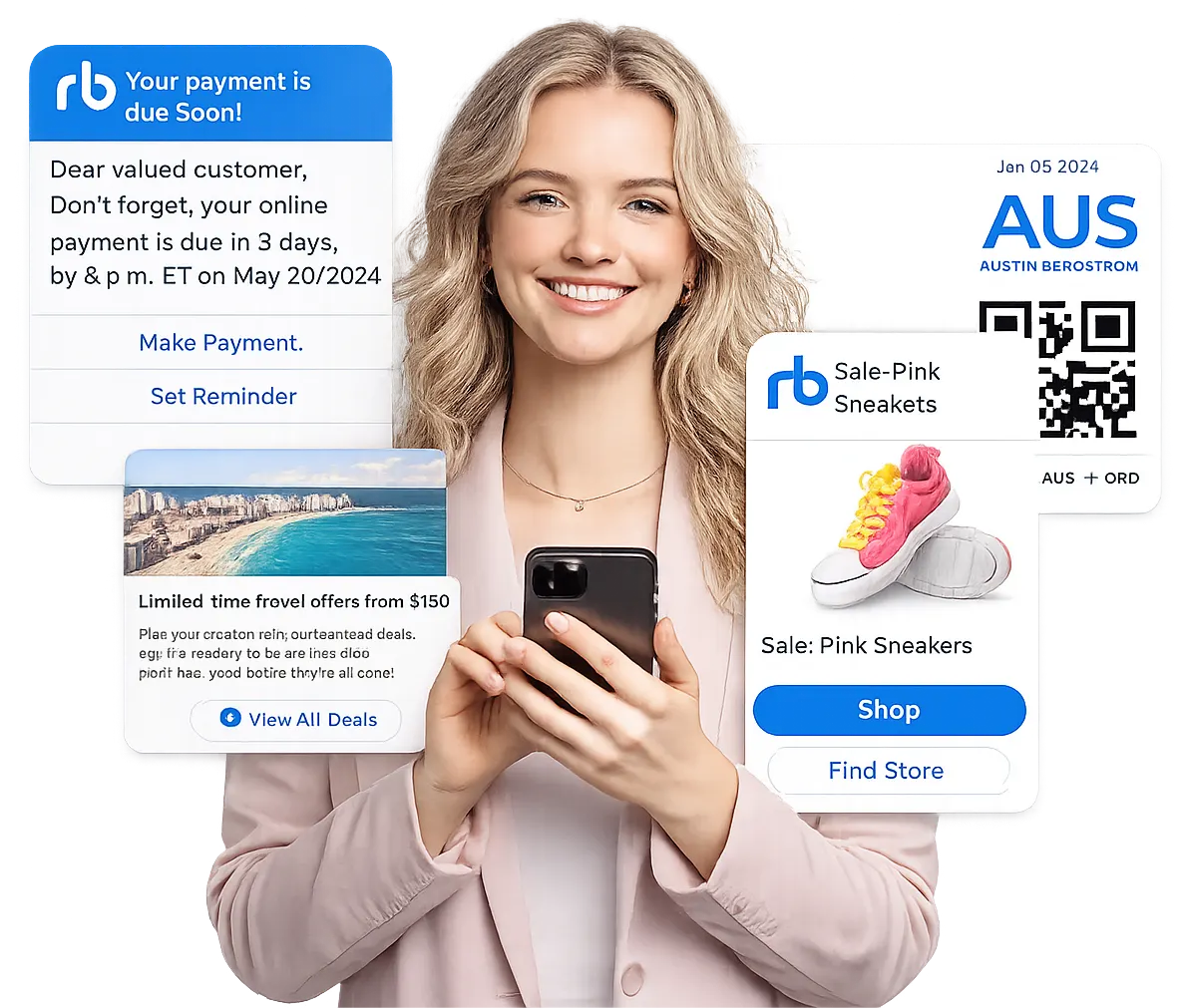 RCS for Business — Rich Communication Services Hero