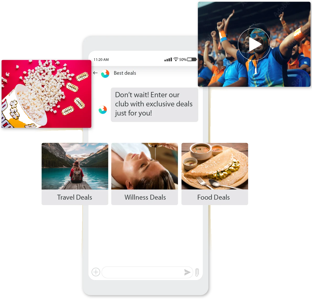 RapBooster SMS Marketing Dashboard Hero
