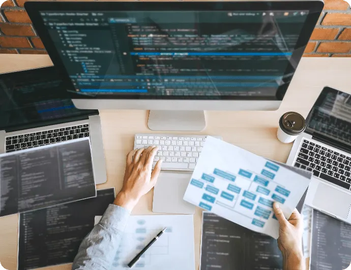 Website development and integration phase