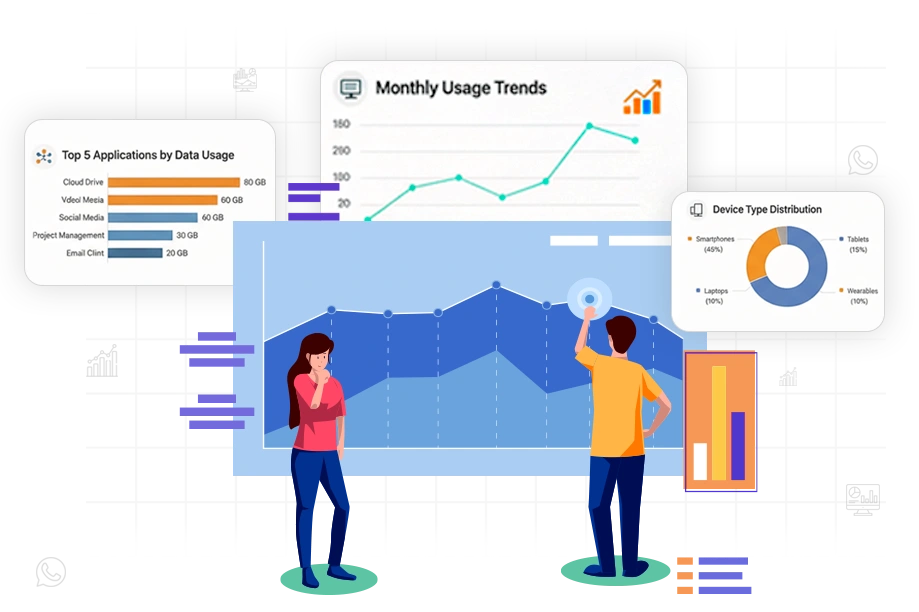 RapBooster WhatsApp analytics and reports dashboard — track campaign revenue and ROI in real time