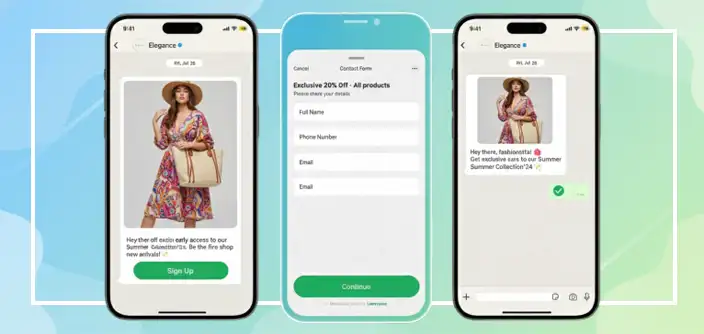 Step 1: Access WhatsApp Forms in RapBooster dashboard