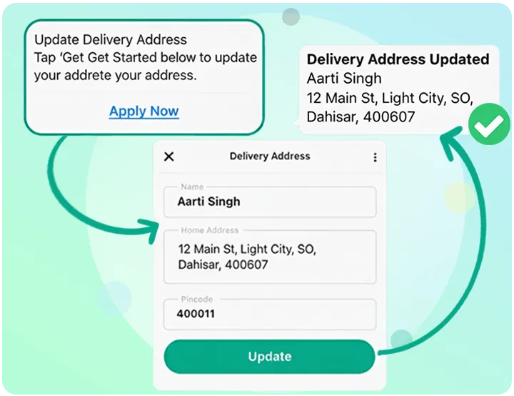 Minimize user drop-offs with WhatsApp Forms that keep customers inside the chat